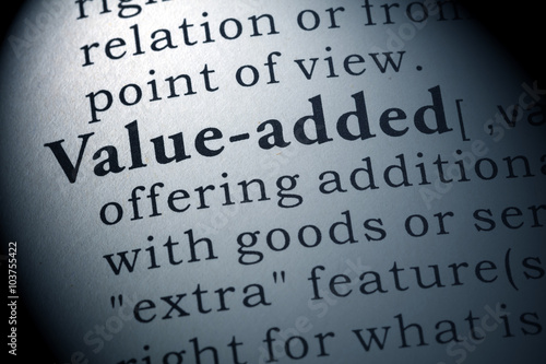 definition of value-added