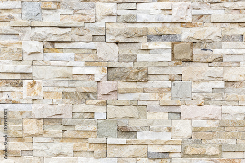 marble stone wall with stone bricks