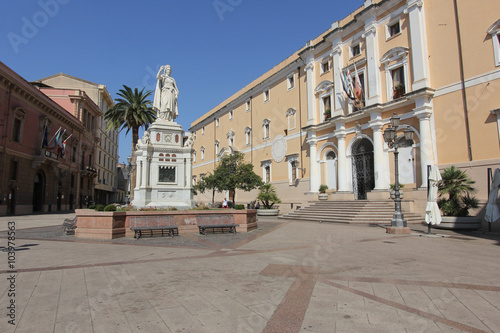 Piazza Corrias ad Oristano