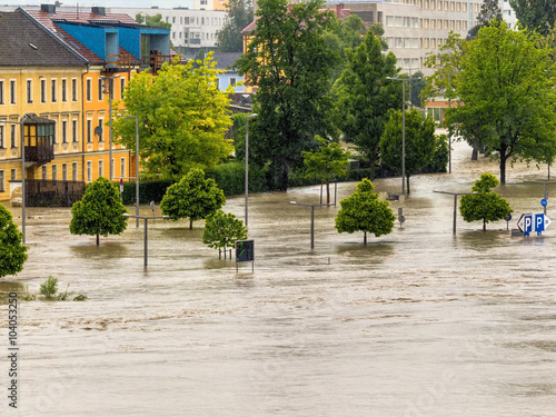 Hochwasser 2013, Linz, Österreich