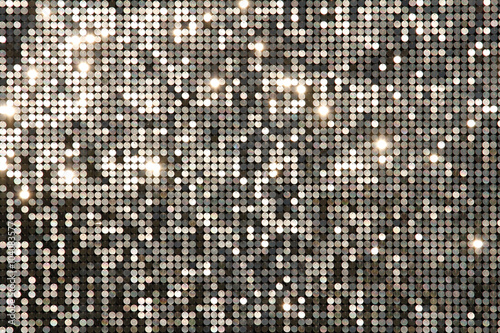 Silver background mosaic with light spots