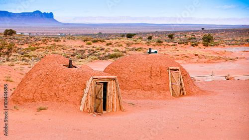 Navajo Hogans - Navajo Tribal Park, Arizona