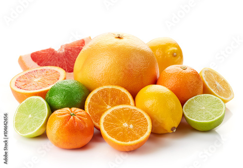 Fresh citrus fruits