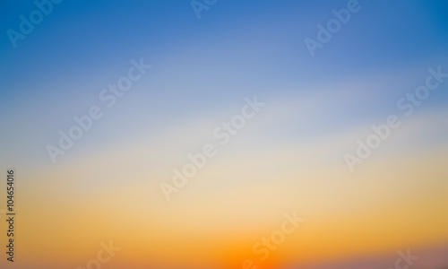 Beautiful colorful of abstract blur background, sunset color background, blurred sunset color