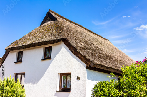 Traditional thatching roof house