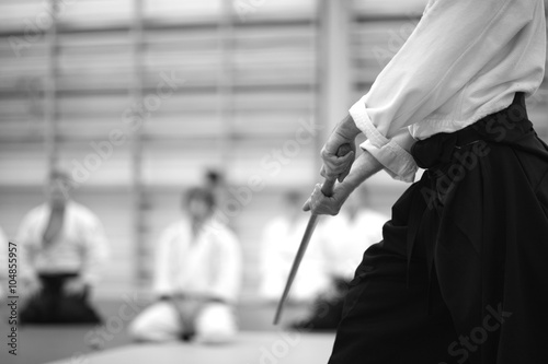 Japanese sword training