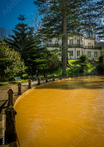 Hot springs pool