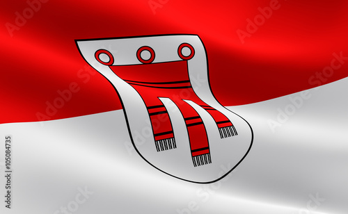 Flag of Vorarlberg state of Austria