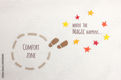 Comfort zone vs where the magic happens