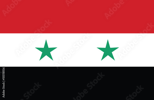 Syrian flag.