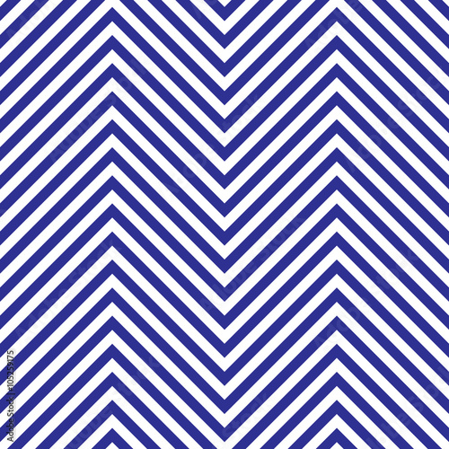 Zigzag Blue Pattern. Zigzag Background in Vector
