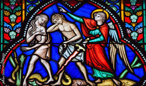 Adam and Eve expelled from the Garden of Eden