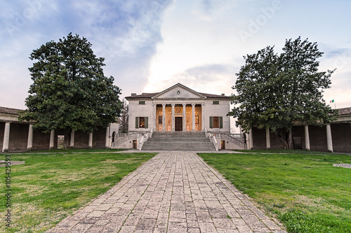 Villa Badoer in Rovigo, designed by the architect Andrea Palladio in 1554.