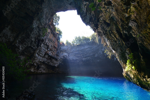 Jaskinia Melissani, Kefalonia