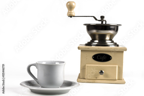 Coffee Cup With Grinder