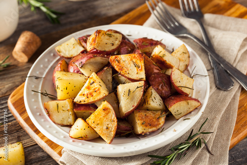Homemade Roasted Herb Red Potatoes
