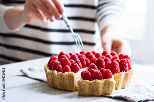 raspberry cheesecake