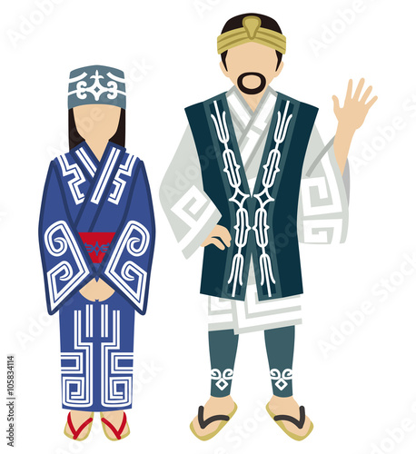 アイヌ民族 カップル - Ainu Couple