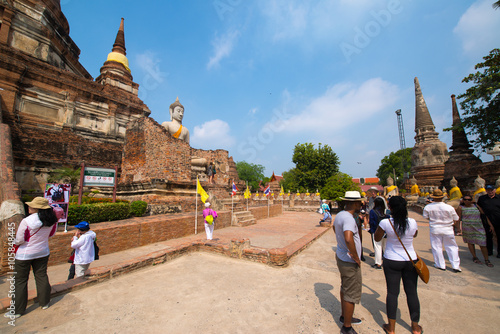 Wat Yai Chaimongkol, Ayutthaya, Thailand