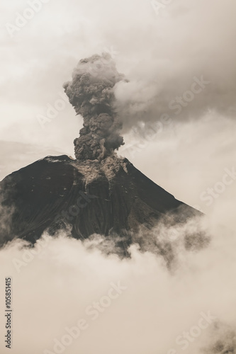 Fumarole At Tungurahua Volcano