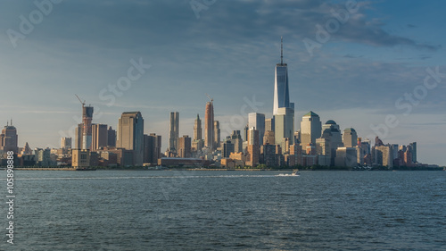 newyork skyline as seen from Hoboken 