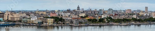 Panoramic view on Havana, Cuba