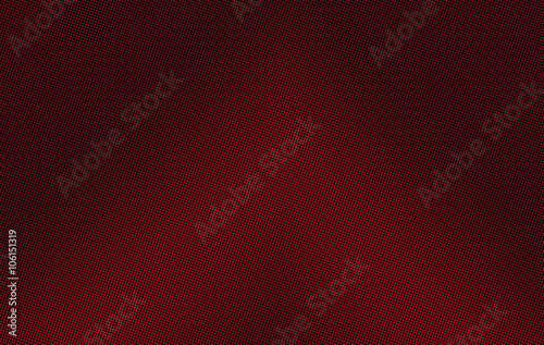 Abstract background of black dots on red background