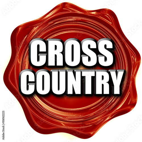 cross country sign background