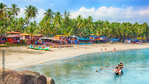 India, Goa, Palolem beach