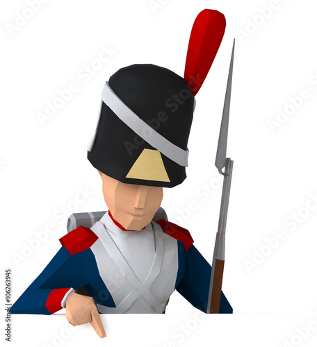 Napoleonic grenadier