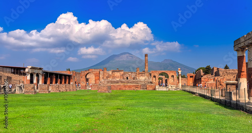 Pompeii and Mount Vesuvius, Naples, Italy