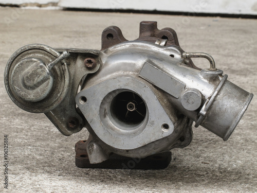 Old, used turbocharger