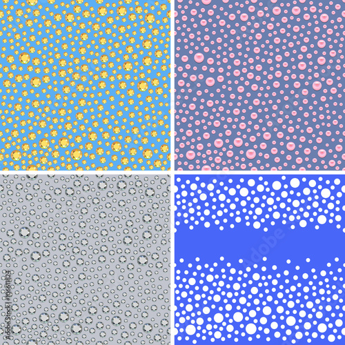 Seamless scattered textures