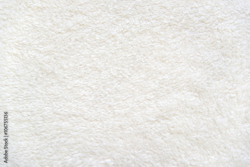 Beige background of plush fabric