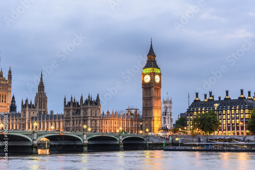 Big Ben and House of Parliament, London, UK