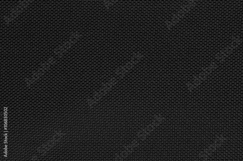 Black gray fishnet cloth material as a texture background. 