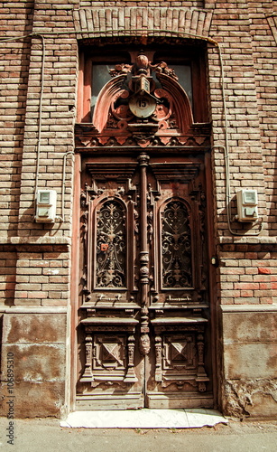 retro doors in Tbilisi ,Georgia