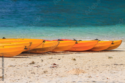 Kayak Boat on the beach