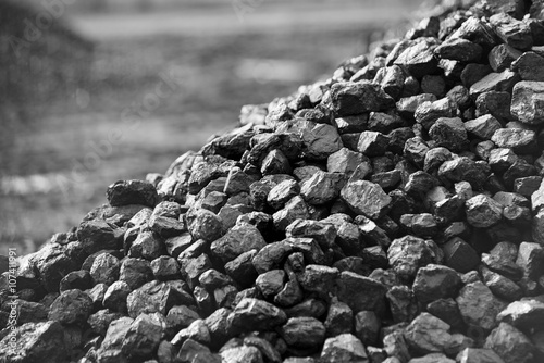 Heap of coal. A place, where coal is stored for selling. 