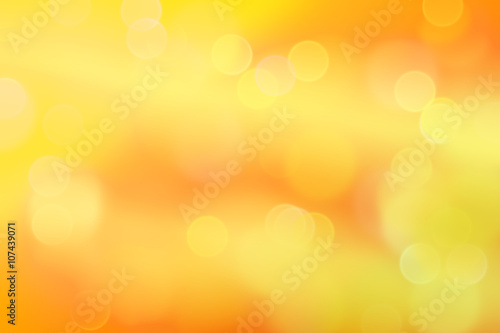 intense fresh bokeh effects in shades of yellow, orange and white 
