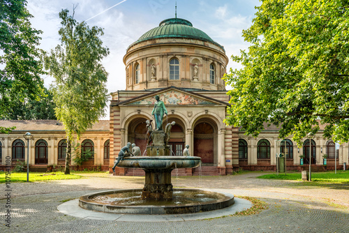 Old Hygieia Fountain in Karlsruhe