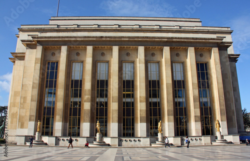 Paris, palais de Chaillot place du Trocadéro, France