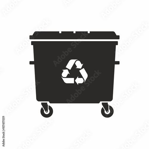 Wheelie bin icon