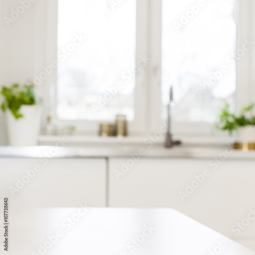 Kitchen surface background