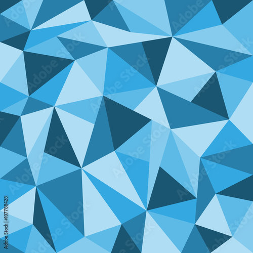 Blauer geometrischer Hintergrund