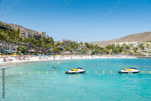 Anfi beach - island Gran Canaria, Spain