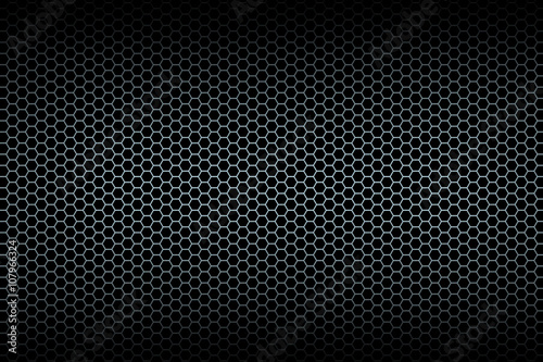 Black honeycomb background