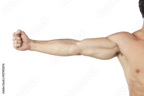 muscular arm