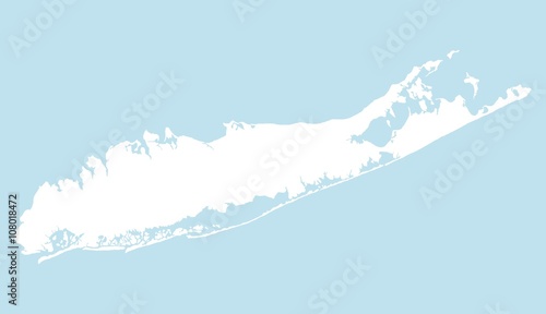 Map of Long Island