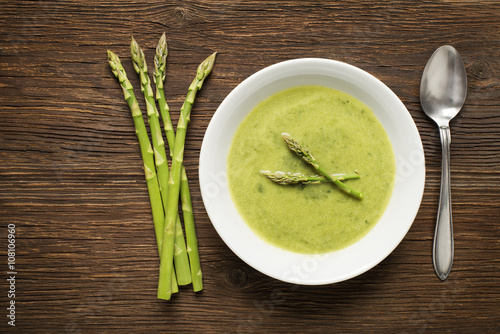 Asparagus soup